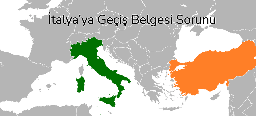 İtalya’ya Geçiş Belgesi